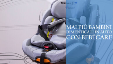 mai più bambini dimenticati in auto con Bebècare