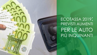 Ecotassa 2019: previsti aumenti per le auto più inquinanti