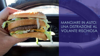 mangiare in auto