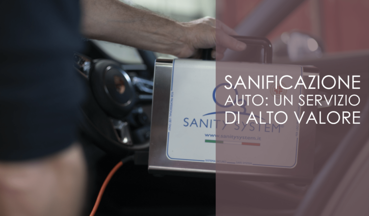 Sanificazione auto