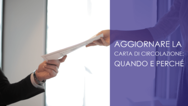 Aggiornare carta di circolazione