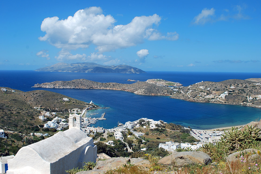 View of Ios' coast