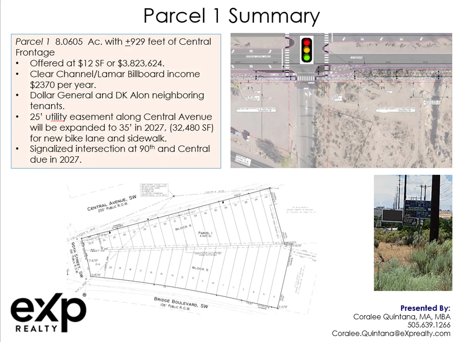 8.06 Ac  MX-M Land West Central Ave image 1