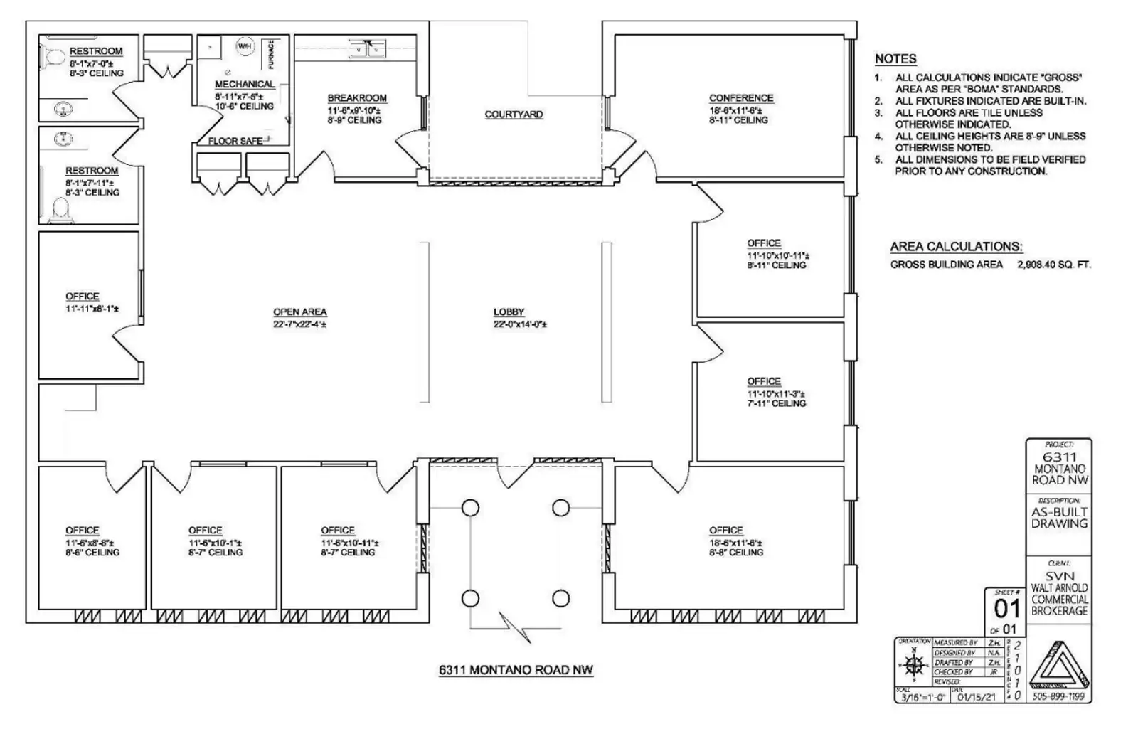 Free-Standing 2,908 SF Office with Montaño Frontage & 16 Spaces image 24