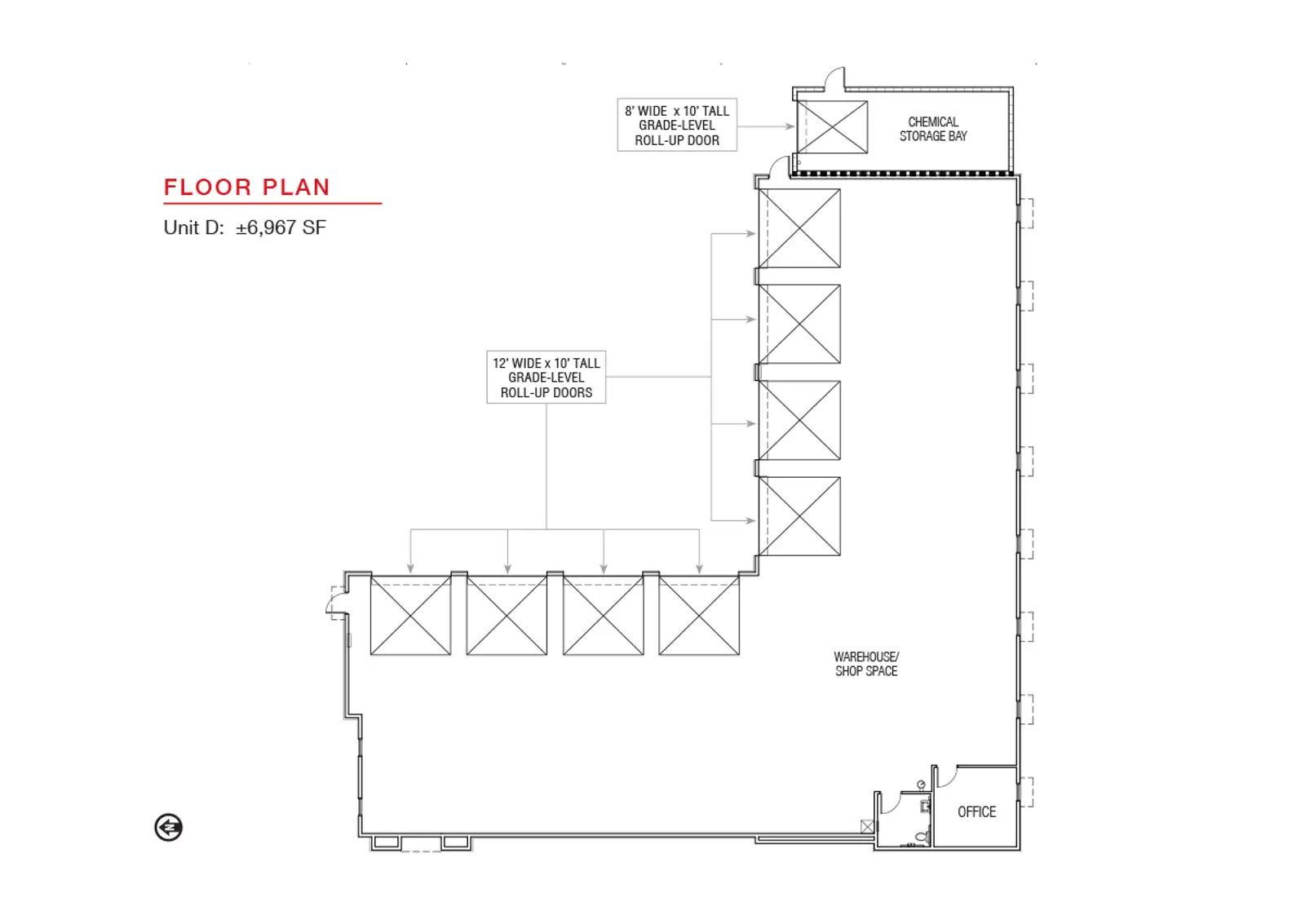 Multi-Bay Warehouse Condo | Rare Westside Location image 13