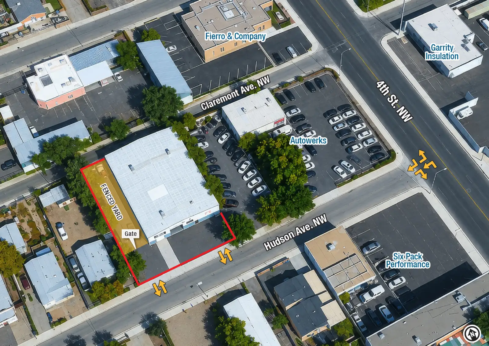 Clearspan Warehouse with Yard image 2