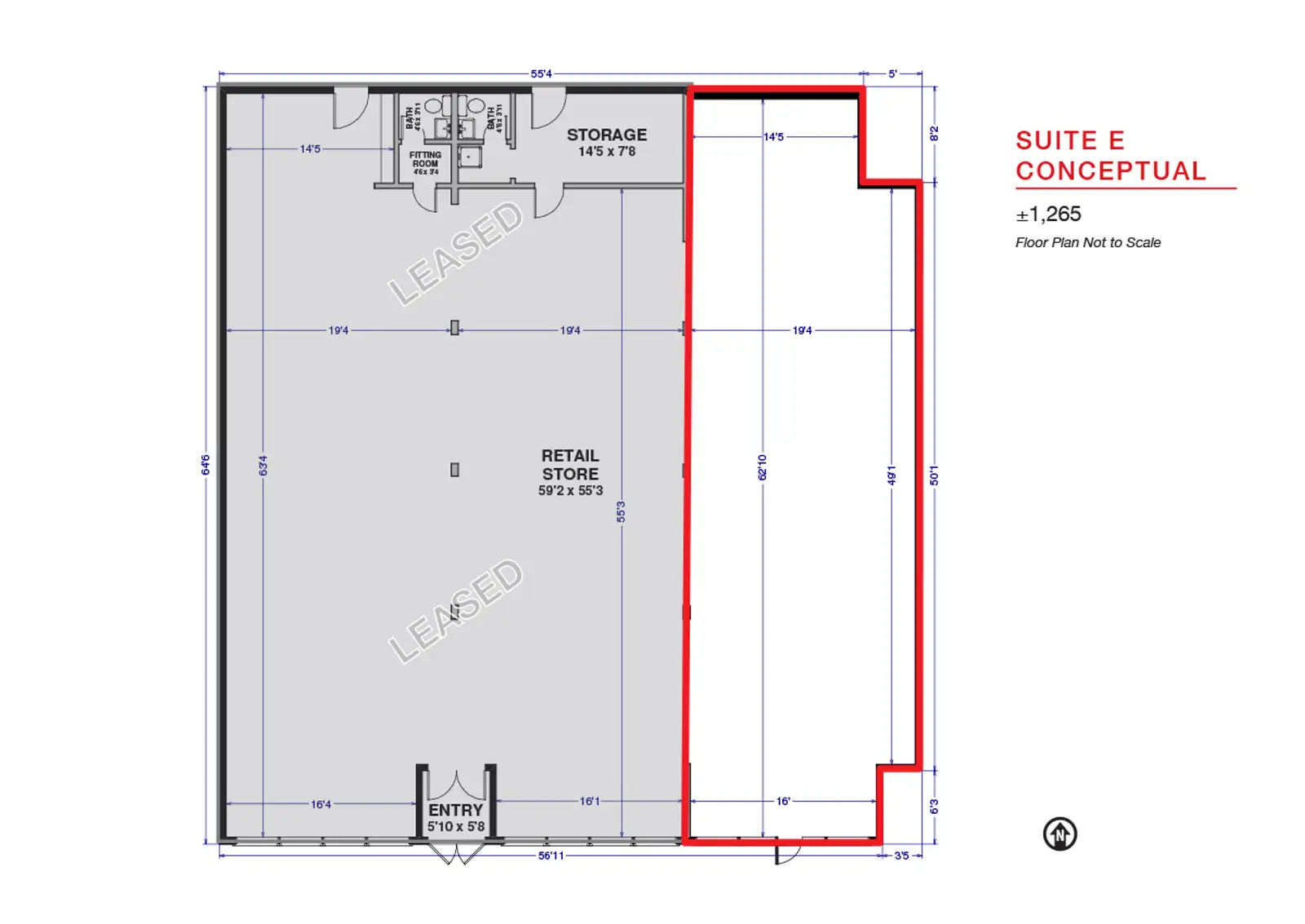 Highly Visible & Affordable Retail Space image 11