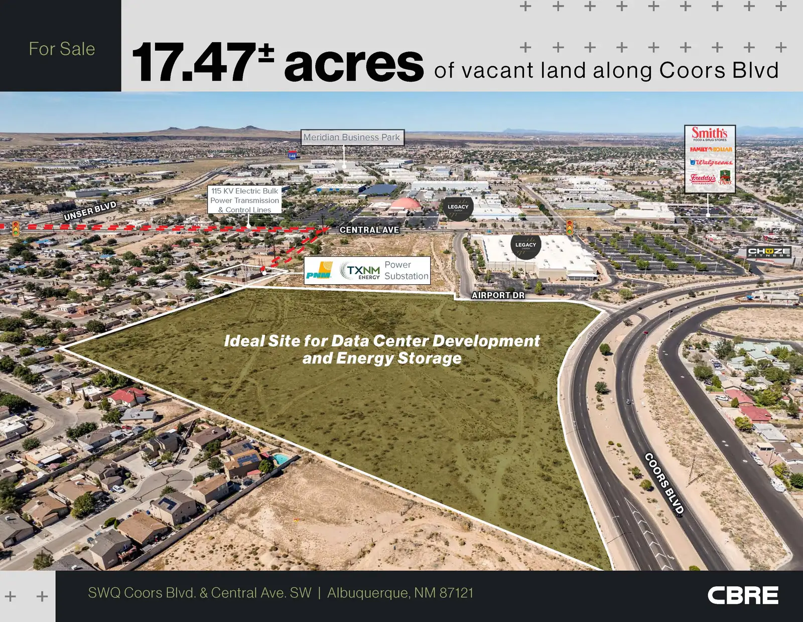 17+ acres available for energy storage development image 1