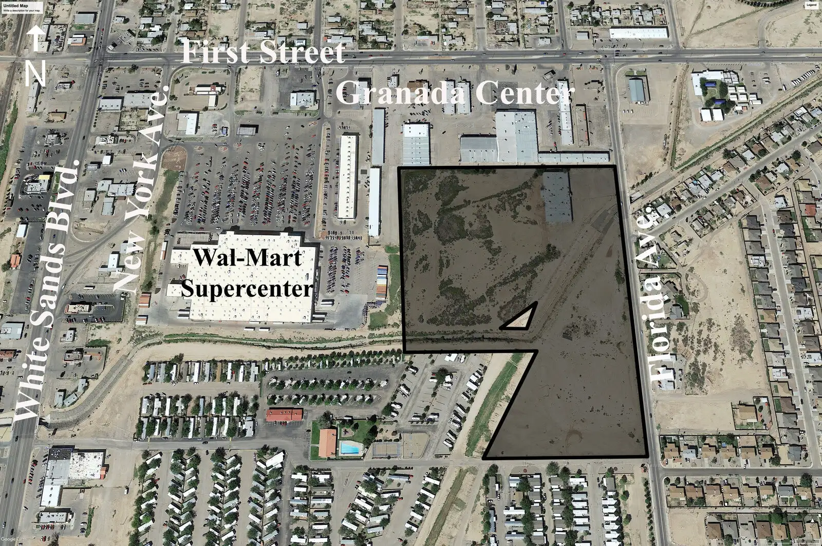 22 Acre Apartment Site next to Walmart image 1