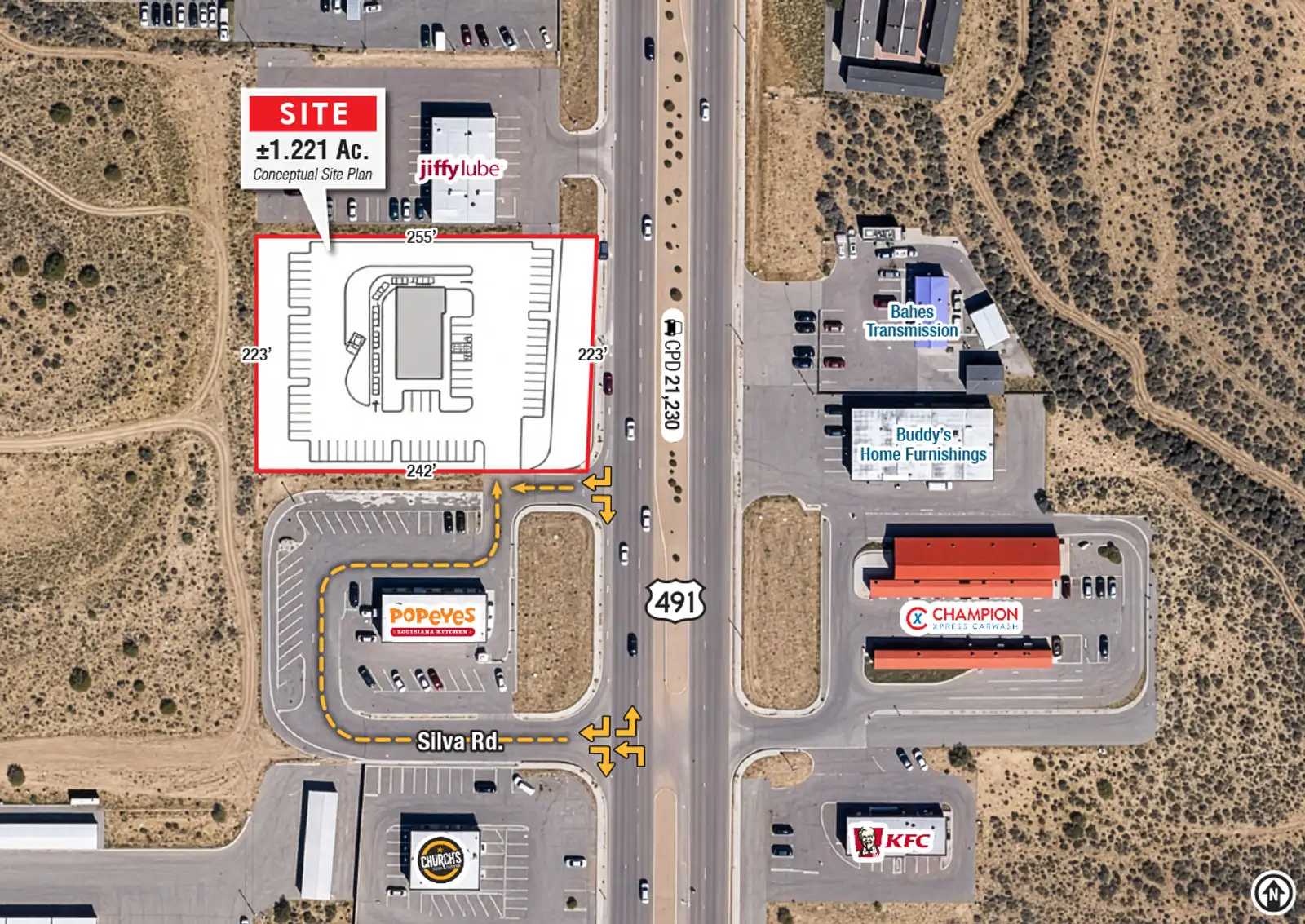 US-491 & J Silva Rd image 2