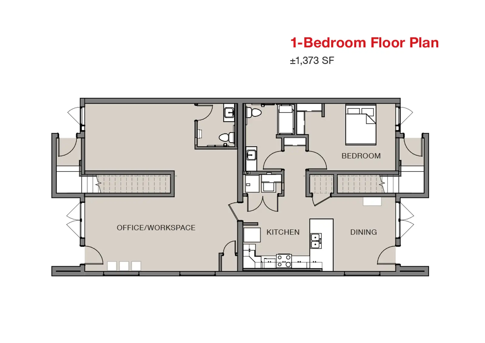 Modern New-Build Live/Work Suites image 16