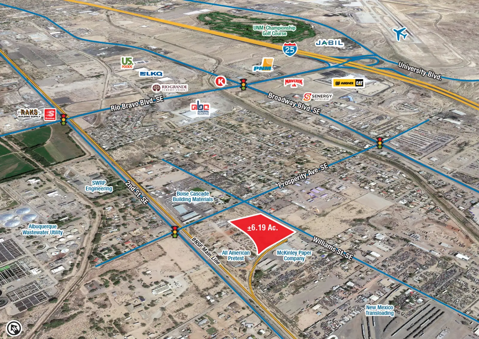 4545 Williams St. SE (Lot A-3-A) - M-2 Land for Sale image 1
