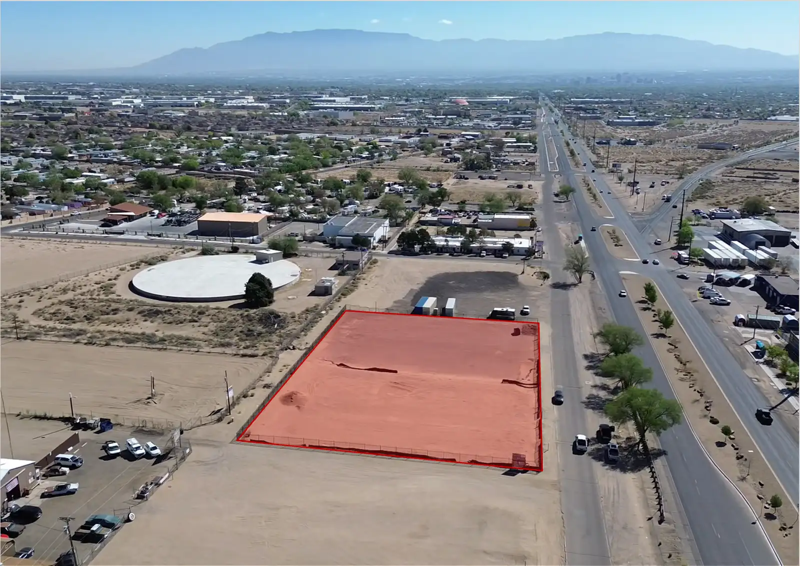 Graded & Stabilized Westside Contractor Yard image 1
