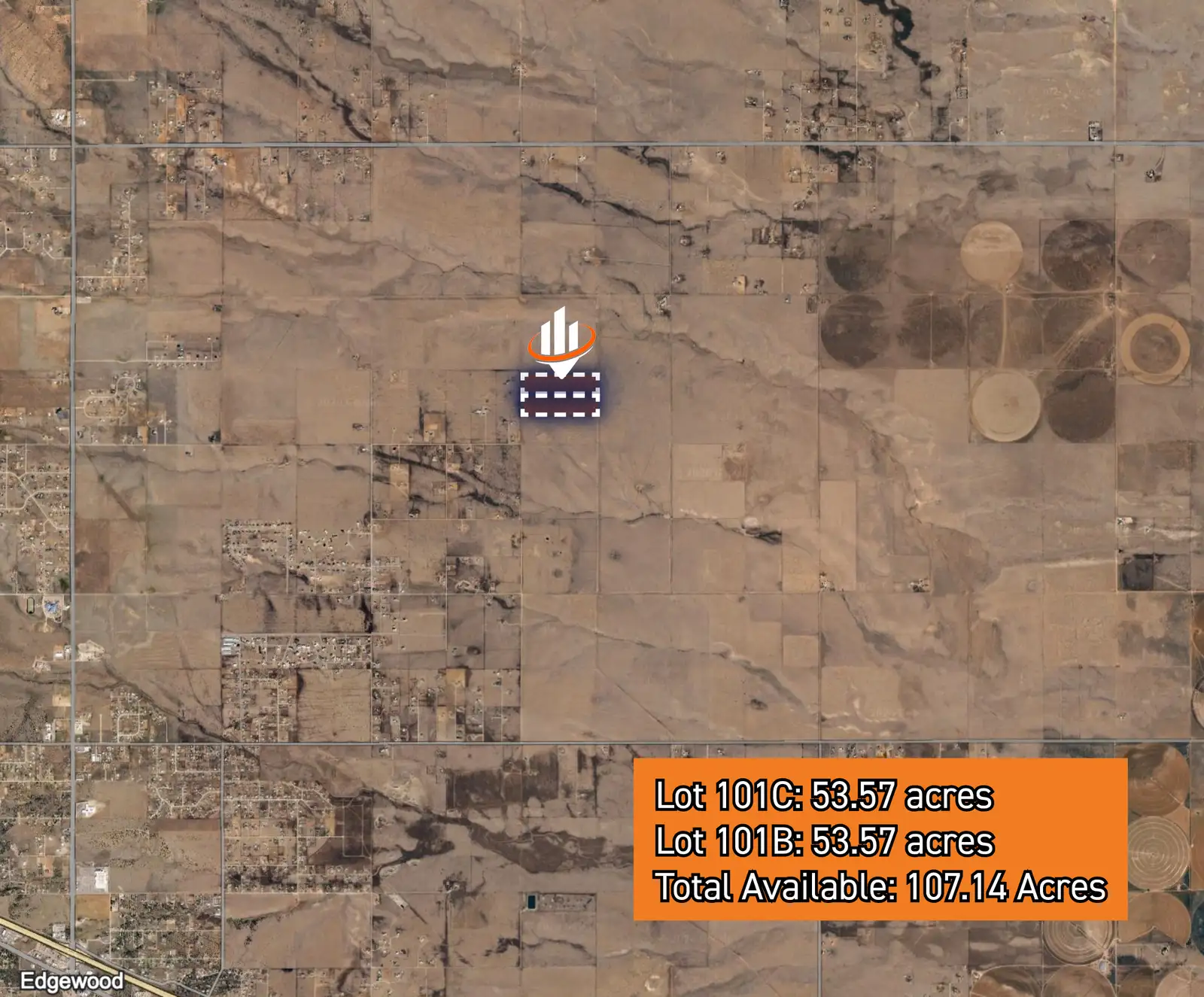 107.14 Acres in Edgewood - 101 B & 101 C Jacobs Rd image 1