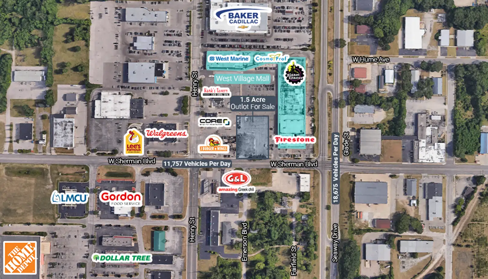2500-2590 Henry Street image 1