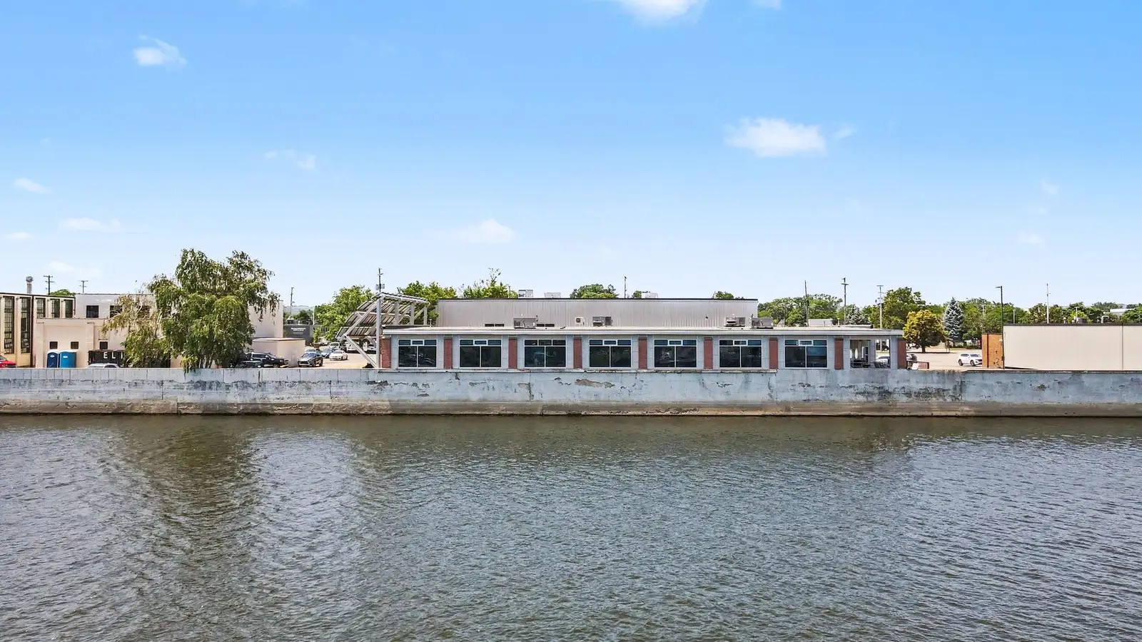 Modern Office with Grand River Views image 2