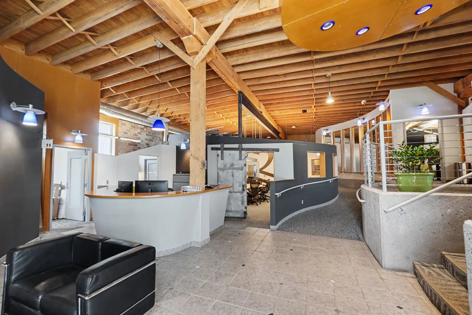 Modern Office with Grand River Views image 4
