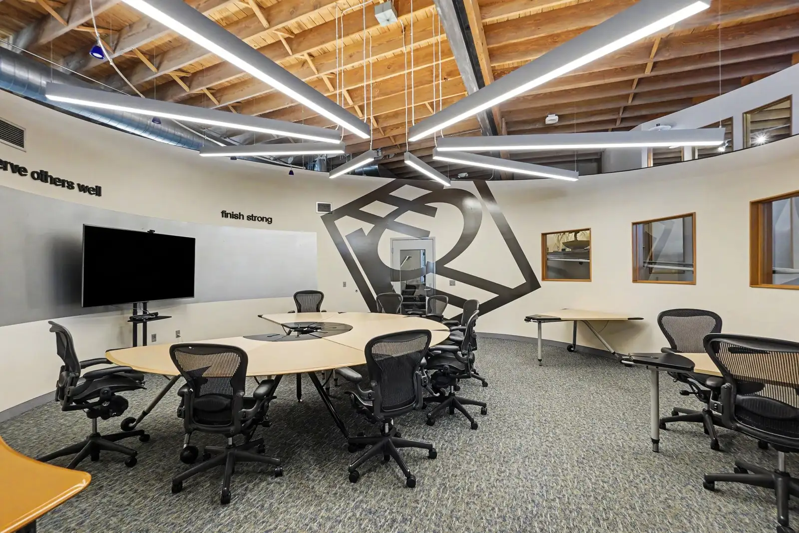 Modern Office with Grand River Views image 3