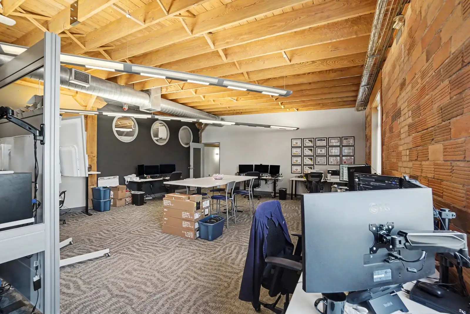 Modern Office with Grand River Views image 6
