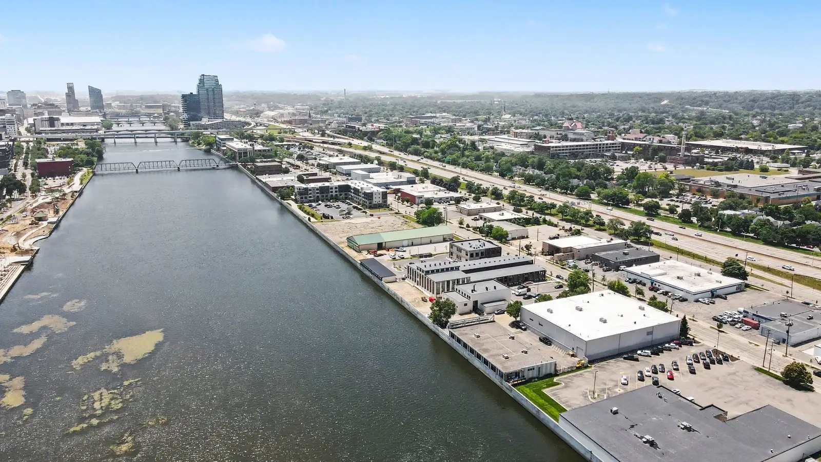 Modern Office with Grand River Views image 17