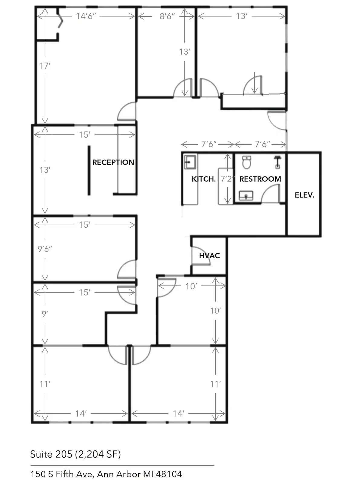 Downtown Ann Arbor Professional Office for Lease image 15