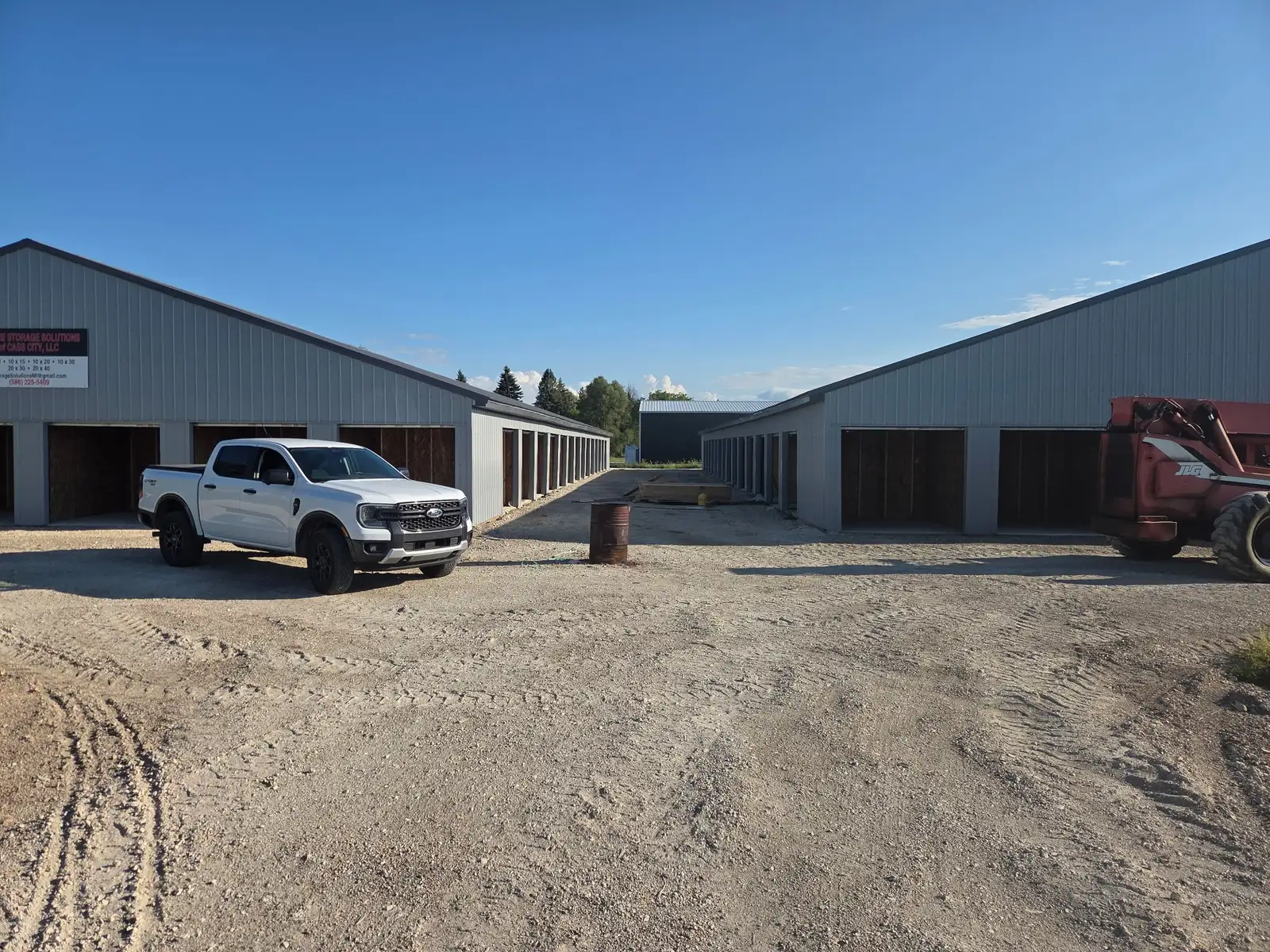 80-Door New Construction Self-Storage Facility – Cass City, MI image 2