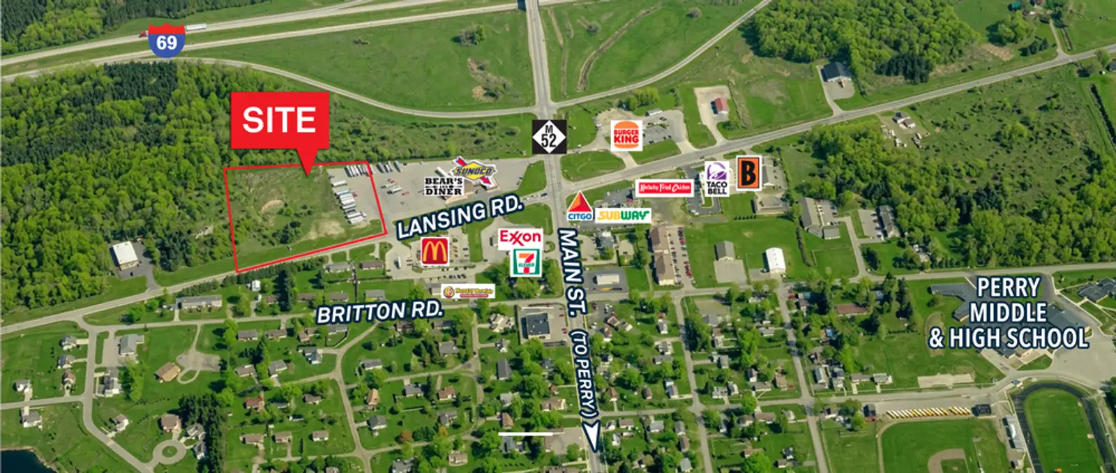 Interchange Site at M-52 & I-69 image 1
