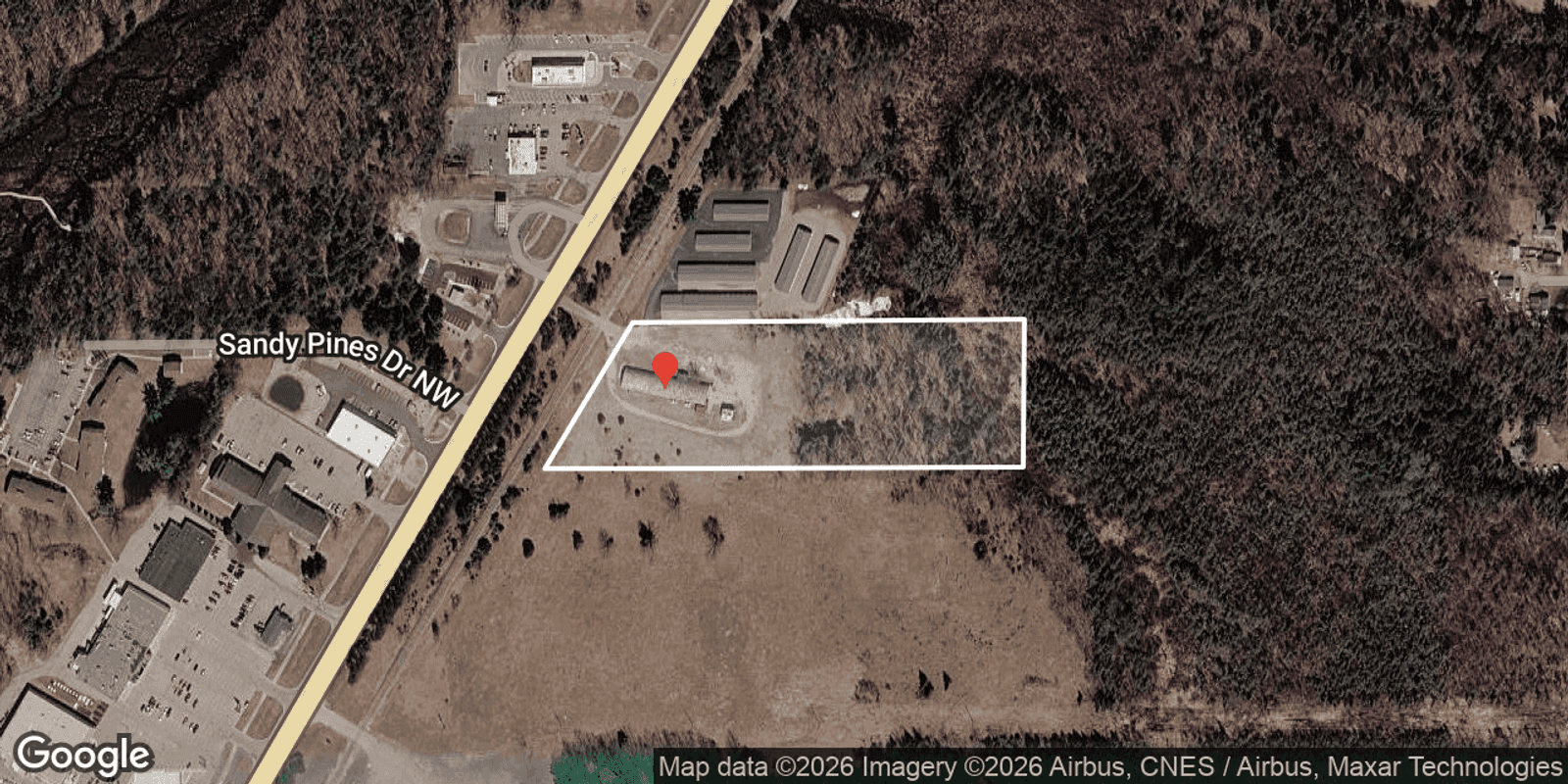 Parcel and location map preview