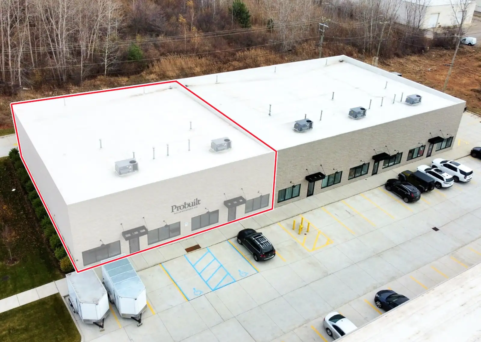 5,654 SF Total with 1,300 SF Office image 1