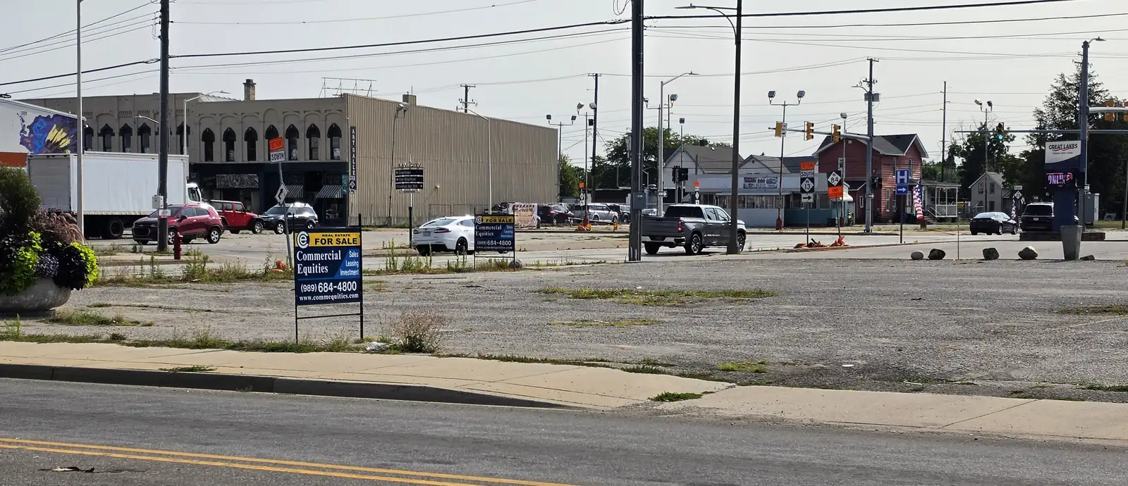 High Traffic Vacant Land for Development-Downtown Bay CIty