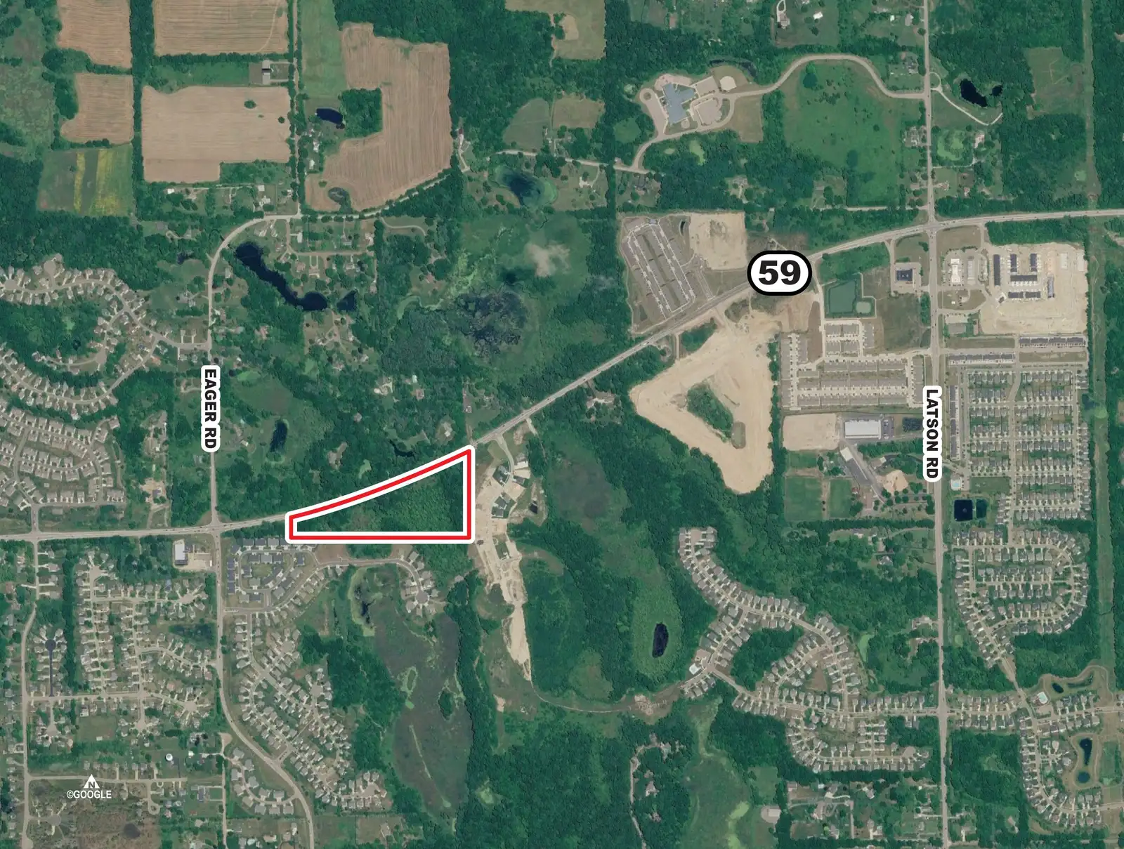 9.59 AC Vacant Land - Residential