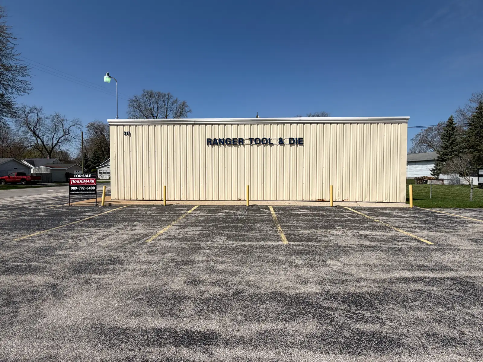 NOW REDUCED!! TWO INDUSTRIAL WAREHOUSES FOR SALE SOLD TOGETHER CALL TRADEMARK COMMERCIAL GROUP AT 989-792-6400 image 2