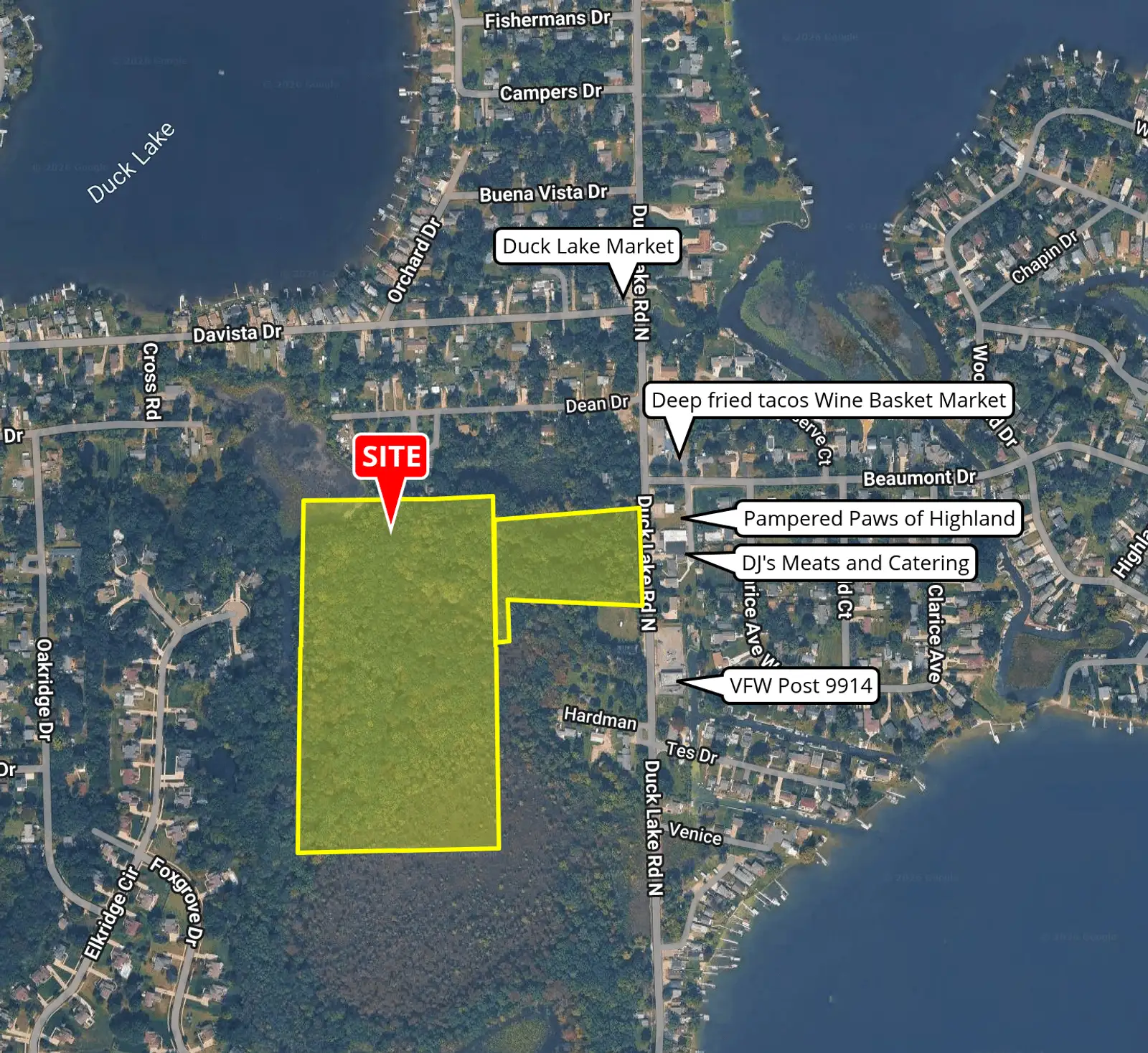 24.55 Acres Duck Lake Road