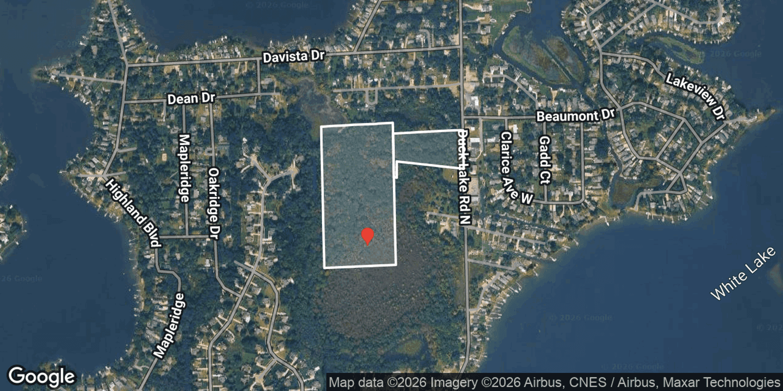 Parcel and location map preview