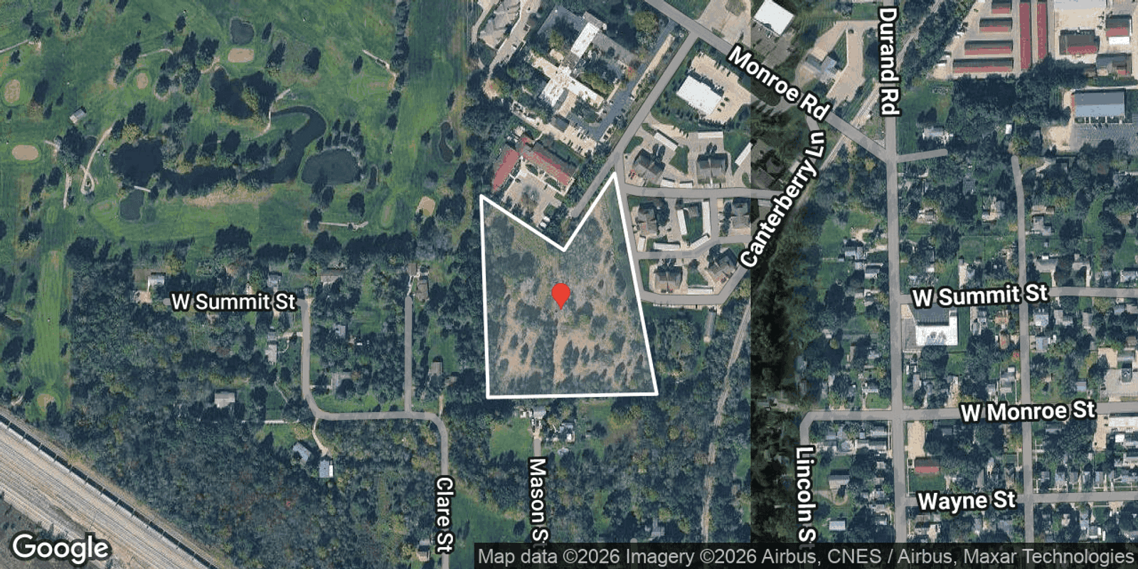 Parcel and location map preview