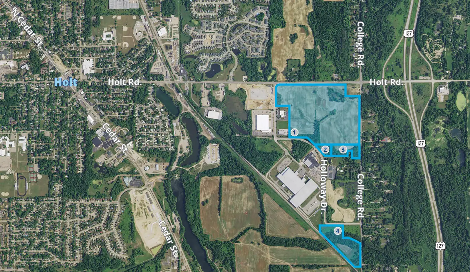 4 - 95 AC Vacant Development Land