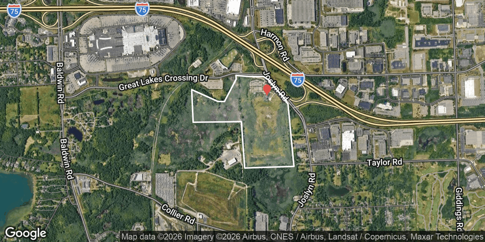Parcel and location map preview