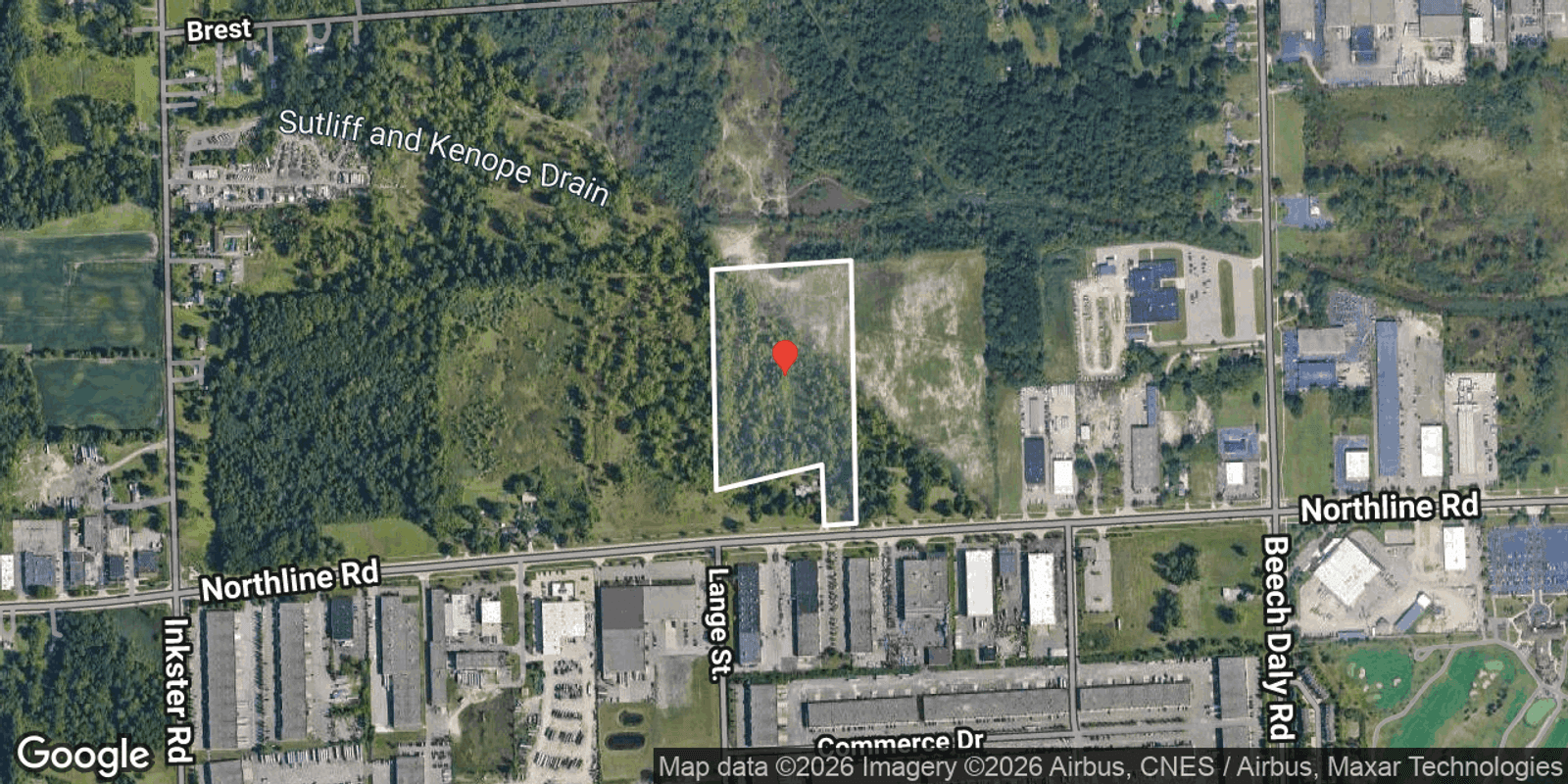 Parcel and location map preview
