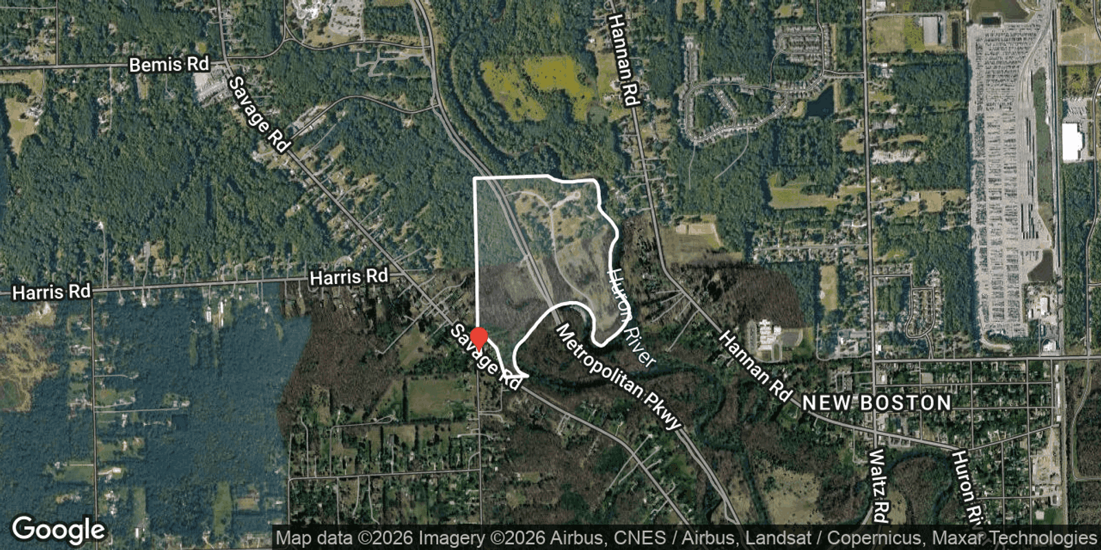Parcel and location map preview