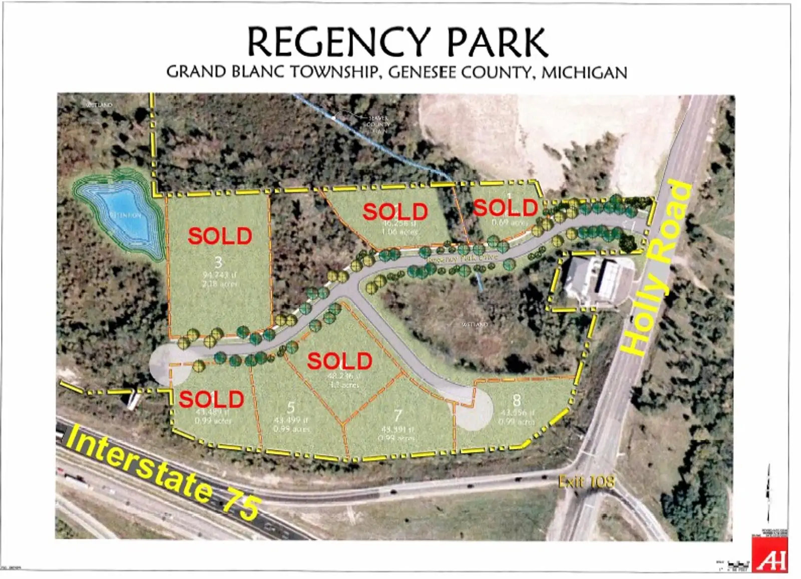 Grand Blanc 1 Acre Office Parcel image 2