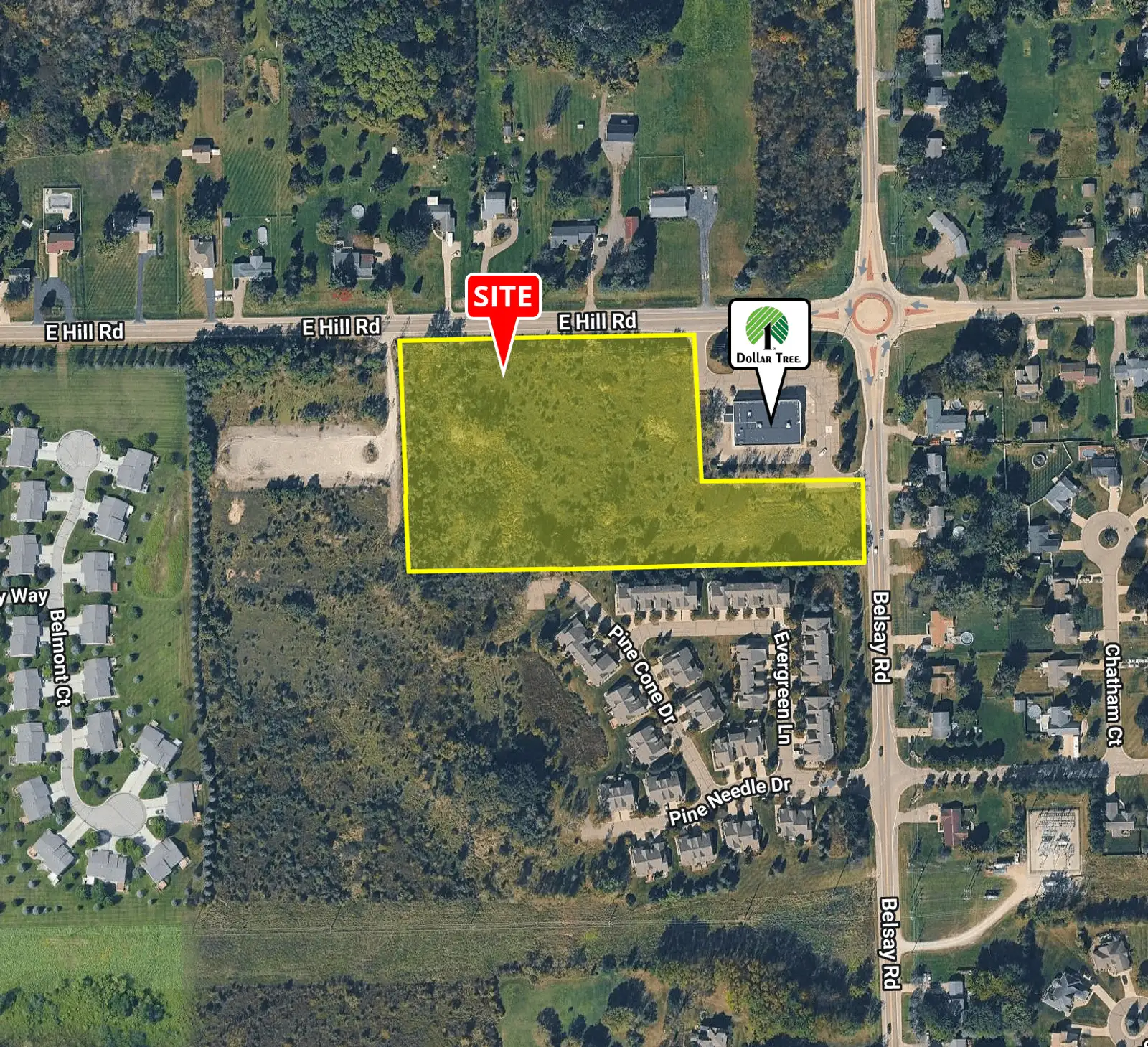 6.76 Acres E. Hill Rd