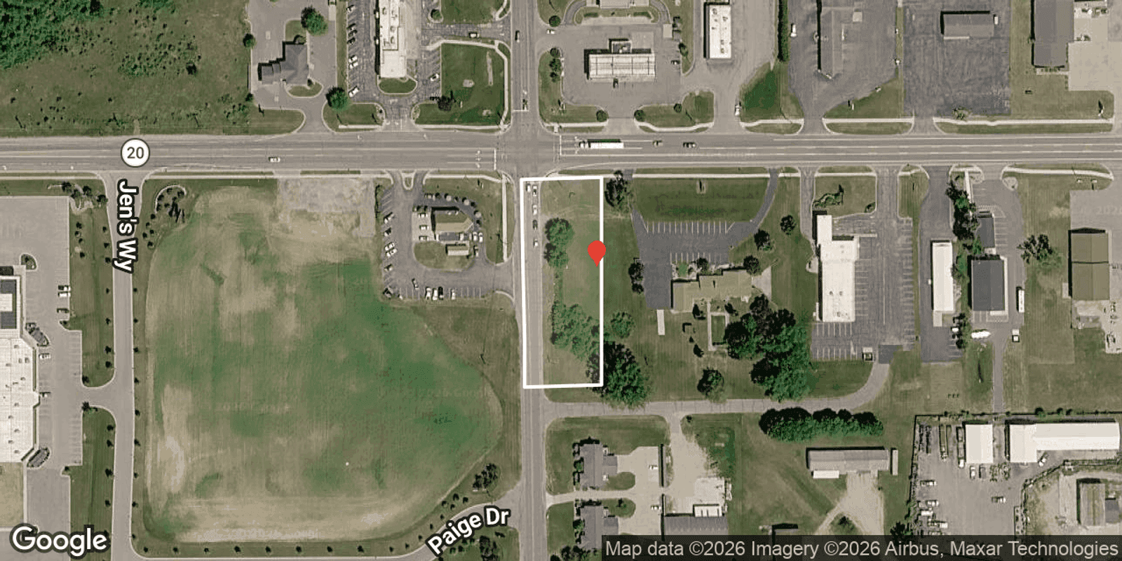 Parcel and location map preview