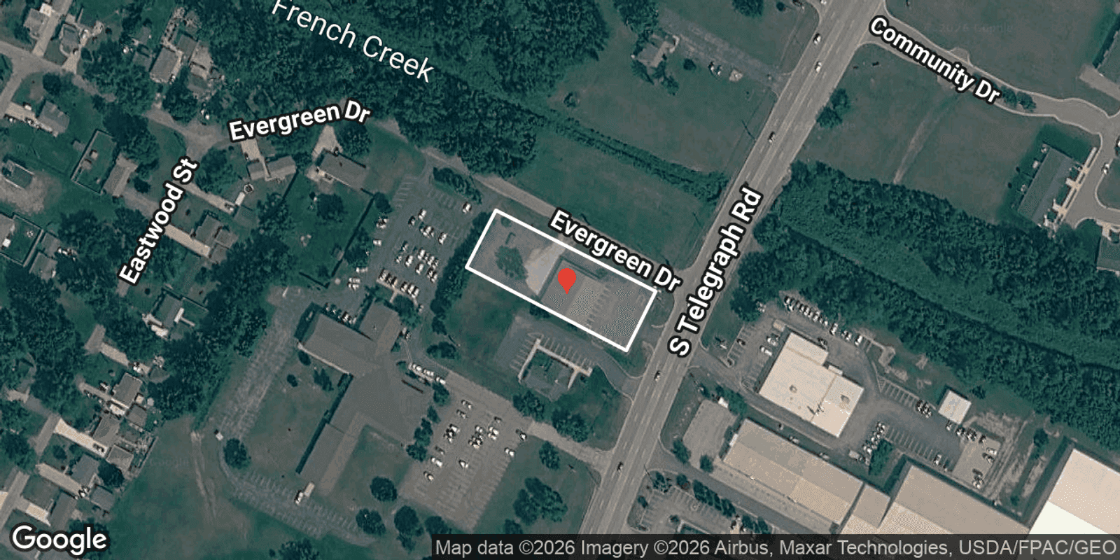 Parcel and location map preview