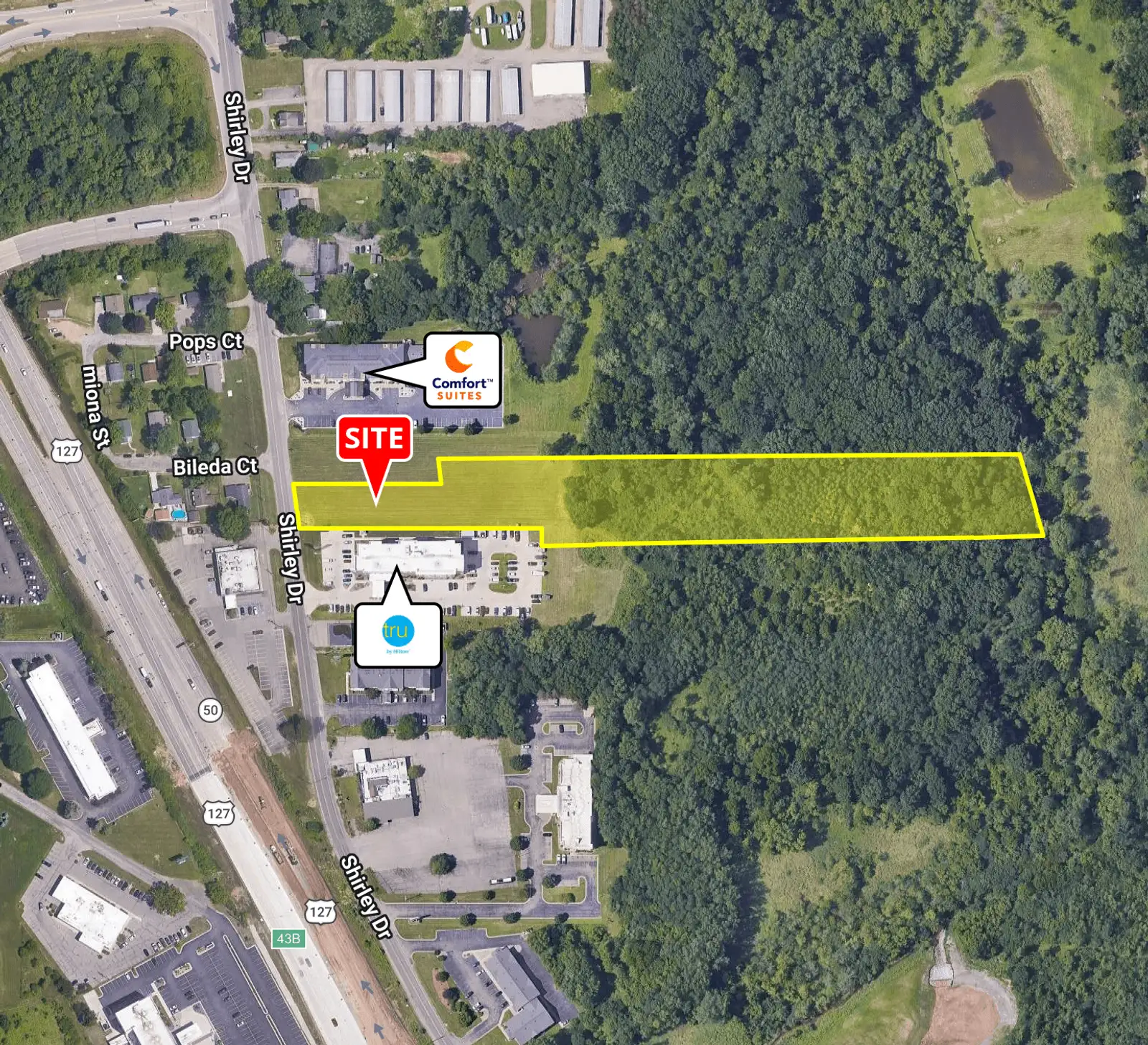 4.98 Acres Shirley Drive