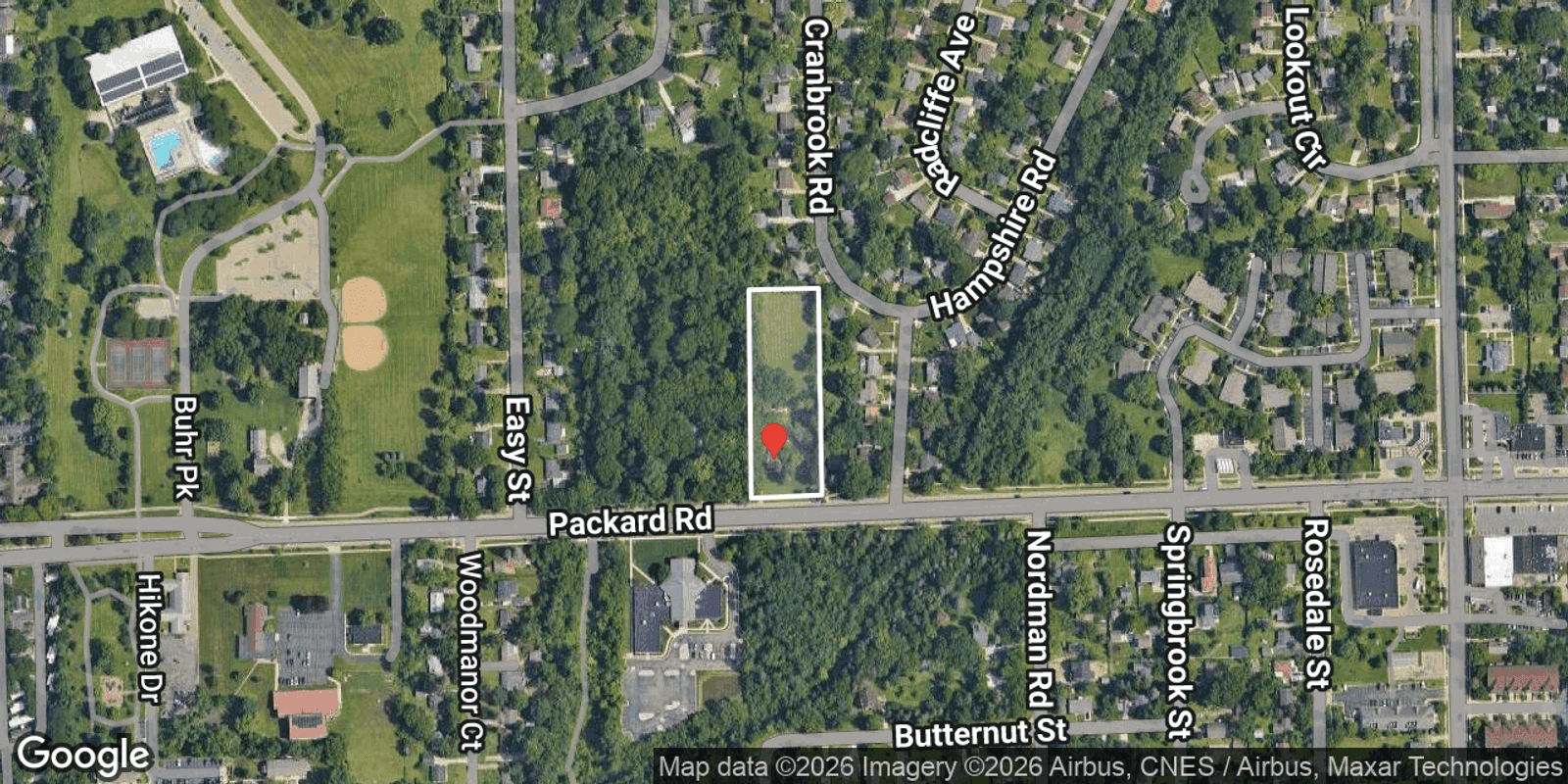 Parcel and location map preview