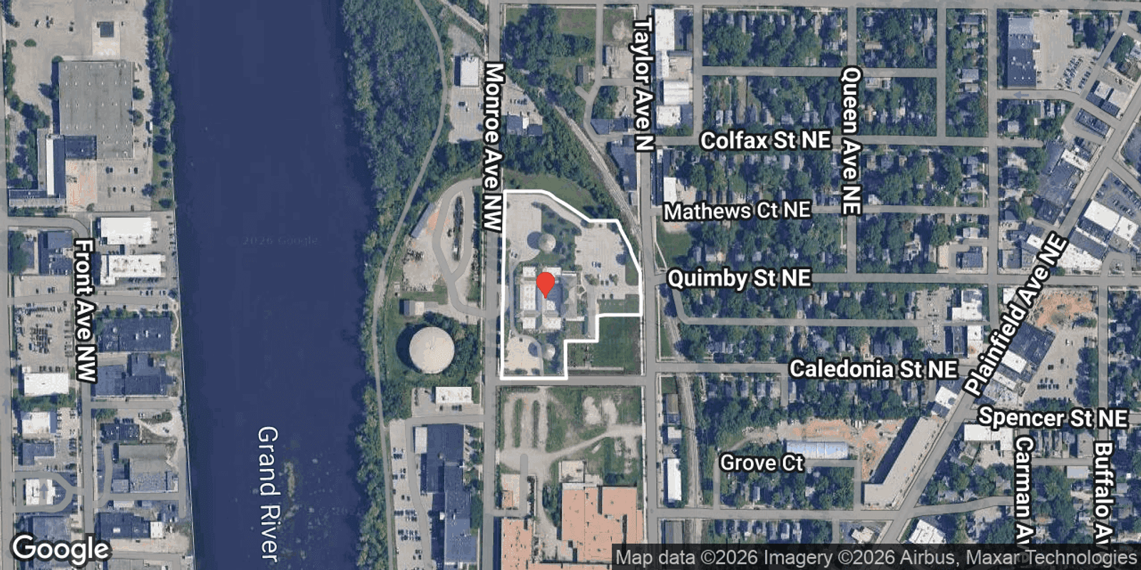Parcel and location map preview