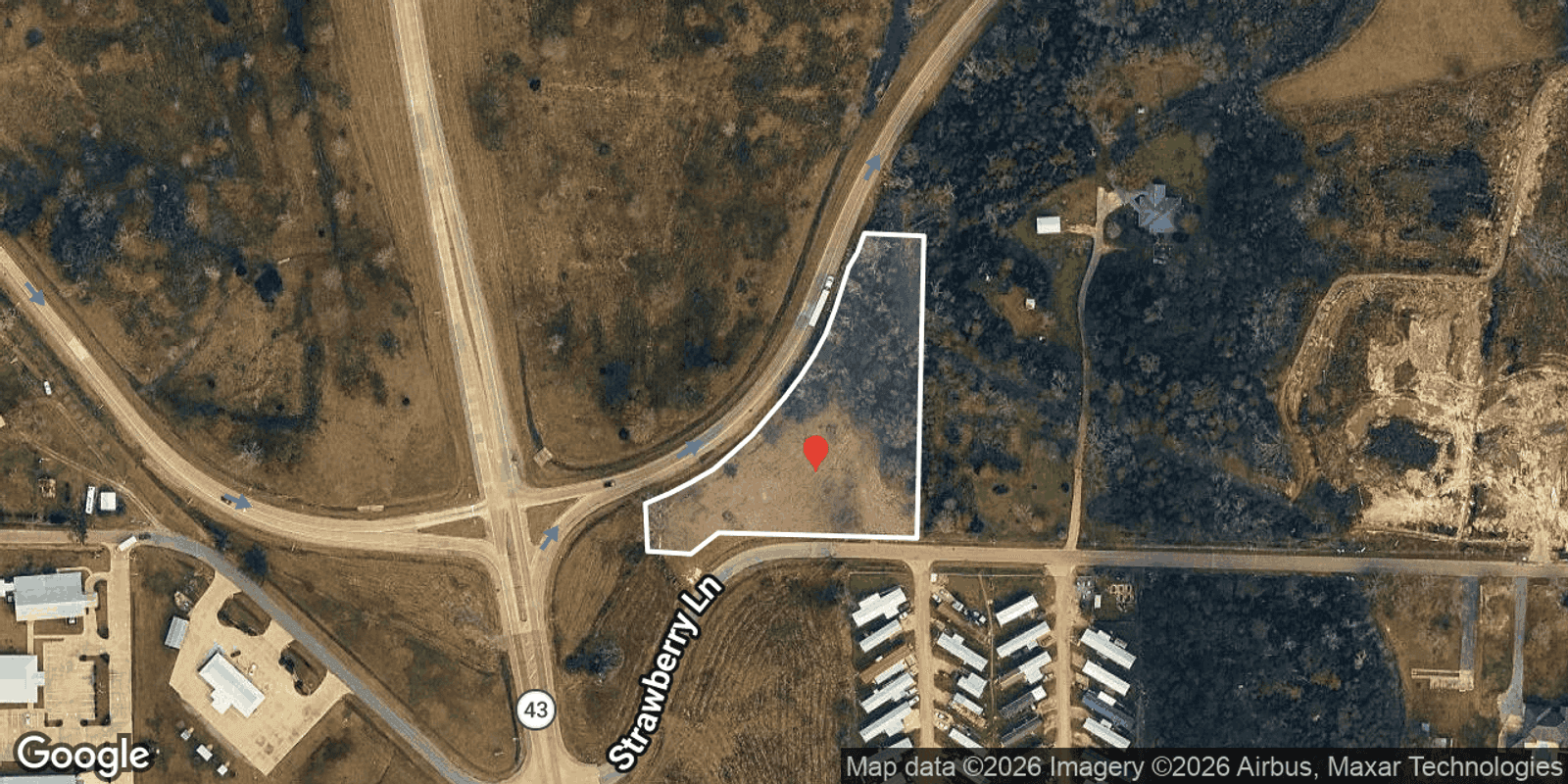 Parcel and location map preview