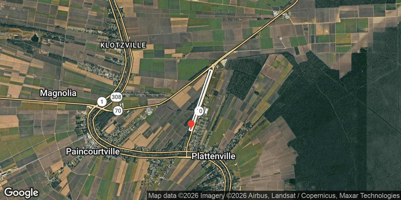 Parcel and location map preview