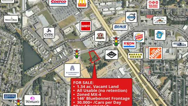 3355 Bluebonnet Blvd - 1.34 ac. Vacant Land thumbnail 2
