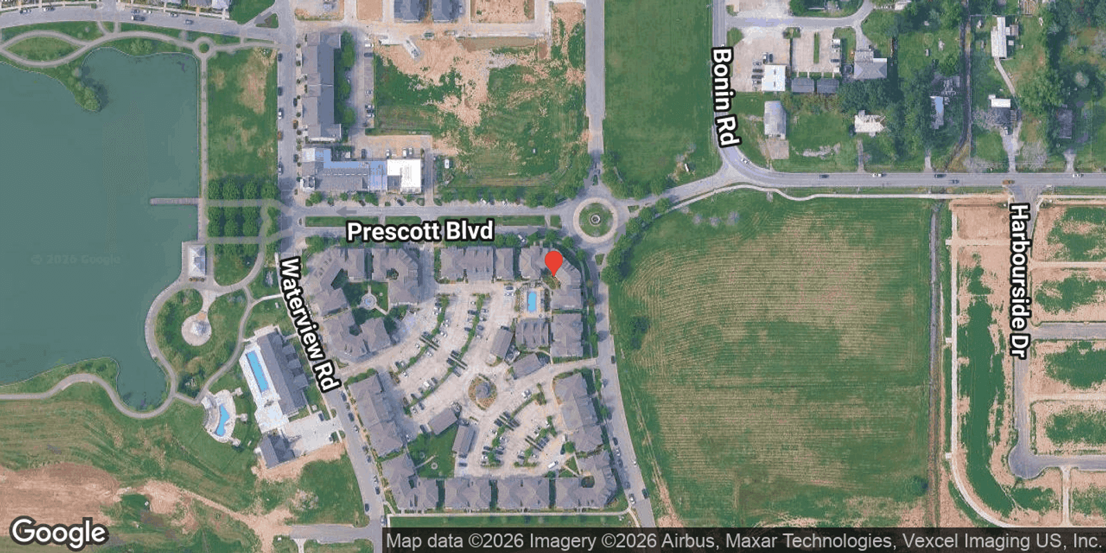 Parcel and location map preview